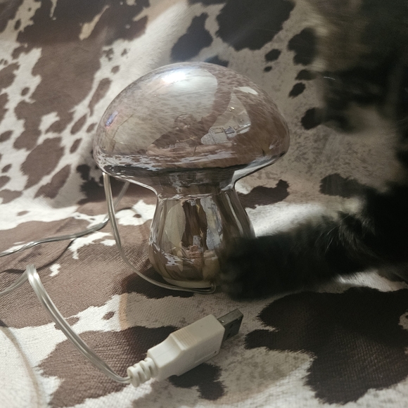Mushroom-Shaped USB Lamp - Picture 2 of 2